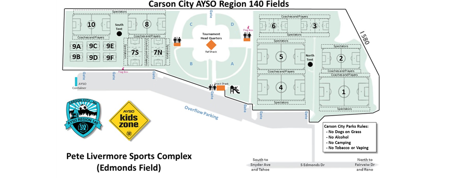 Fall 2022 Season Fields