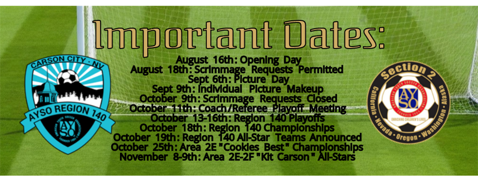 Important Dates