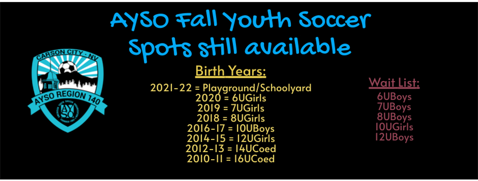 Spots Available